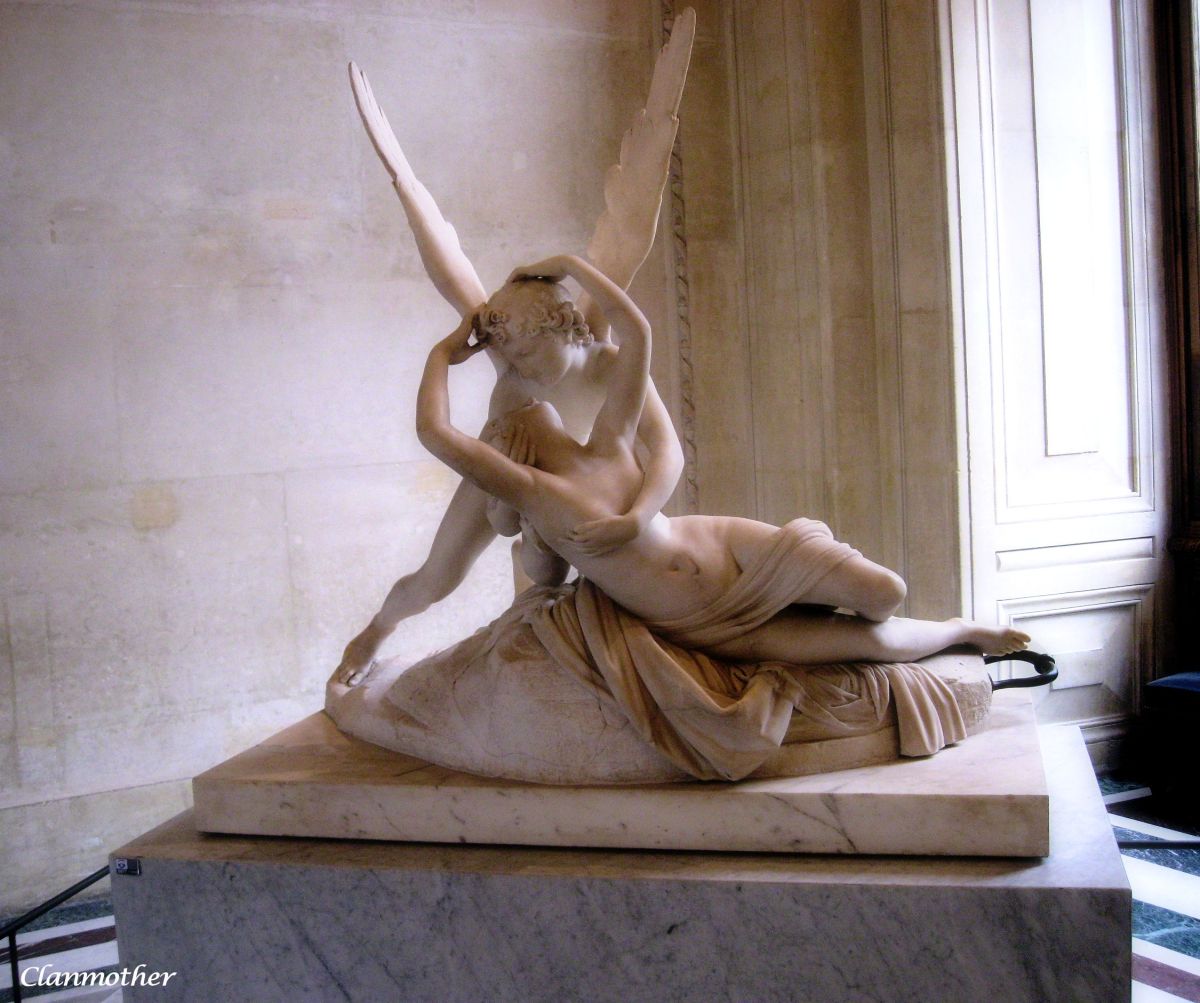 Psyche Revived by Cupid's Kiss, Louvre